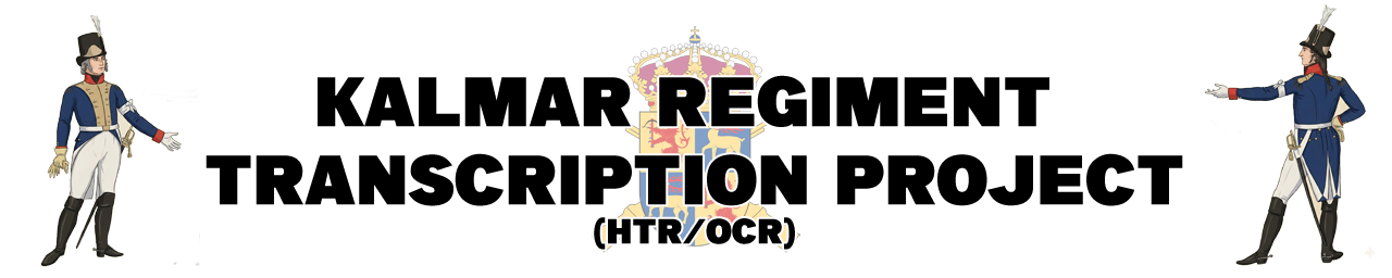 Kalmar Regiment Transcription Project
